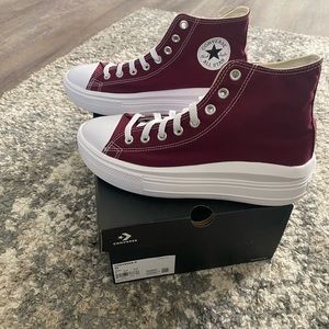 Chuck Taylor All Star Move Platform Seasonal Color - Burgundy